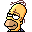 Urbane Homer (drunken fantasy) icon